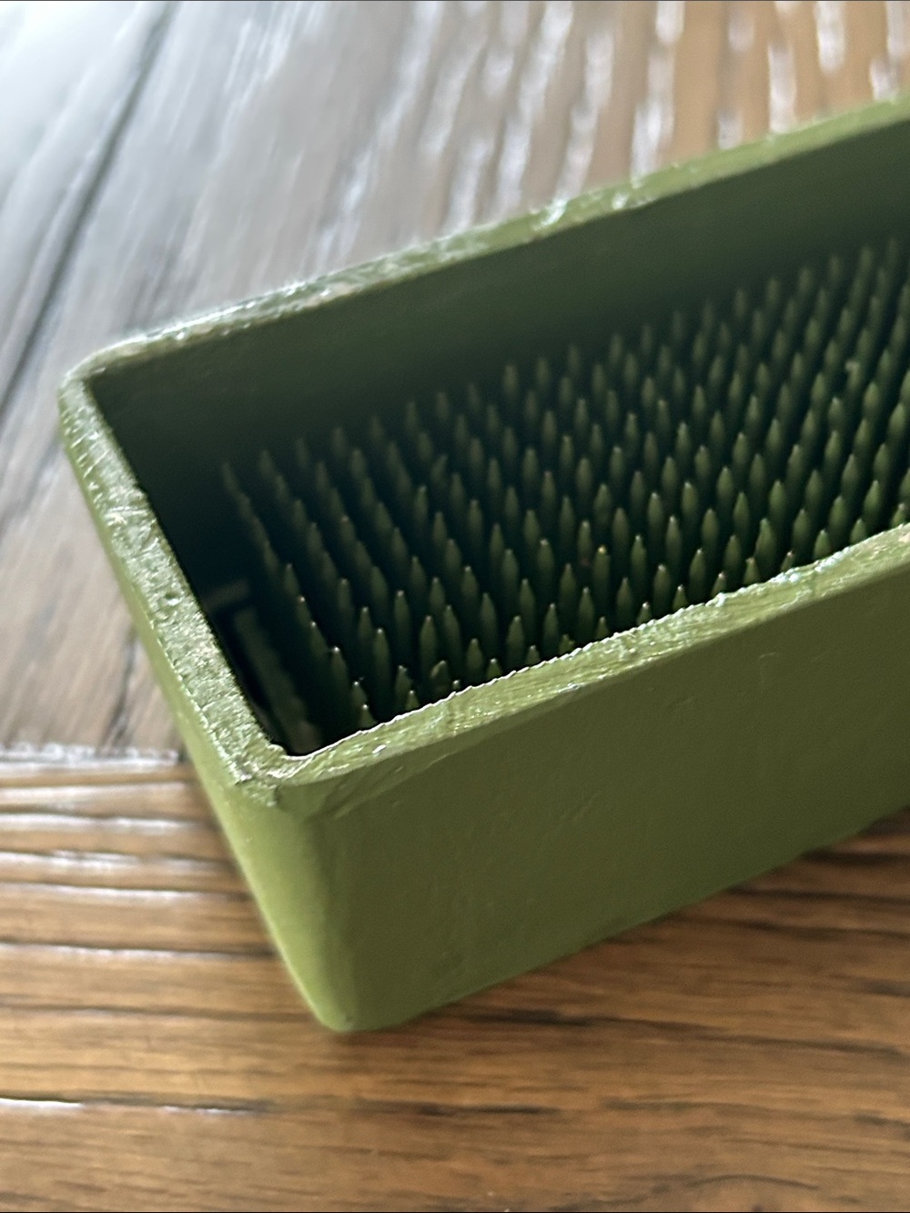 Floral rectangular Frog - Picture 5 of 8